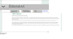 Desktop Screenshot of aozdabak.com