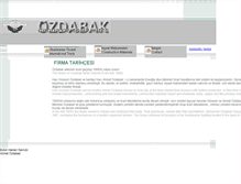 Tablet Screenshot of aozdabak.com